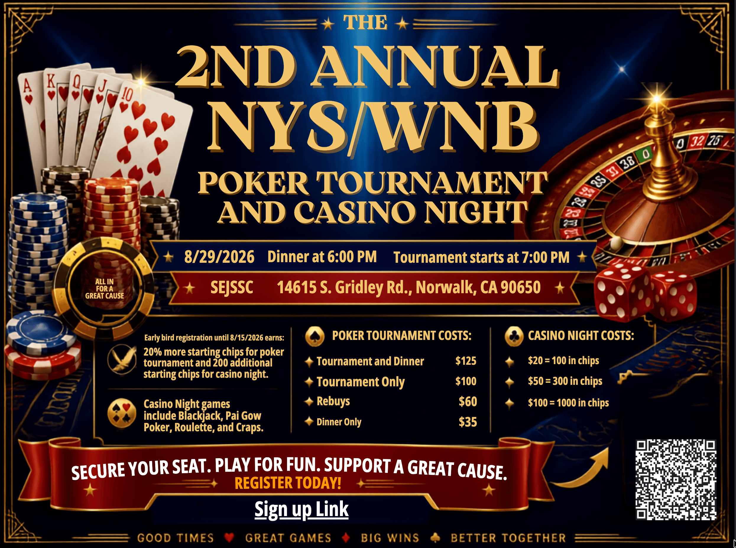 The 2nd Annual NYS/WNB flyer